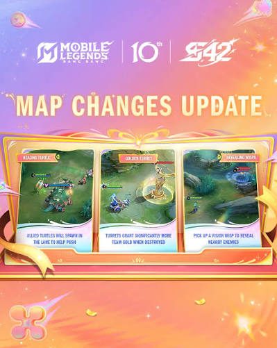 4 Perubahan Map MLBB Season 42 yang Wajib Diketahui, Ada Healing Turtle!