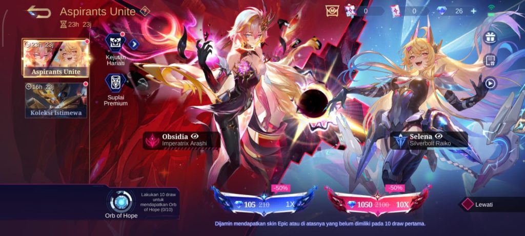 Event Aspirants 5.0 MLBB 2026: Jadwal Premium Supply dan Cara Hemat Diamond!